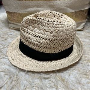 J.Crew Straw Fedora